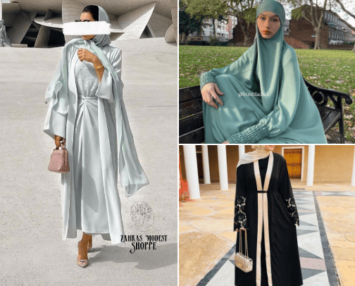 Muslim dress for women✨ cover photo collage