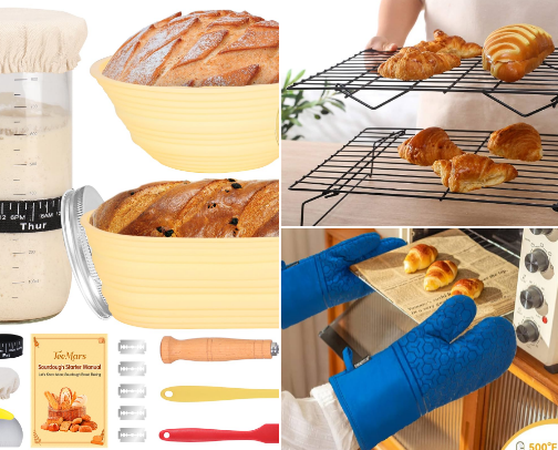 Everything Sourdough! cover photo collage