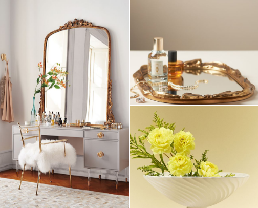 Elegant Anthropologie Home Accessories for a Classy, Professional Space cover photo collage