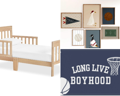 Toddler boy room 🏡 cover photo collage