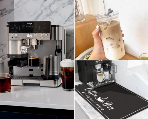 Coffee must haves ☕️ cover photo collage