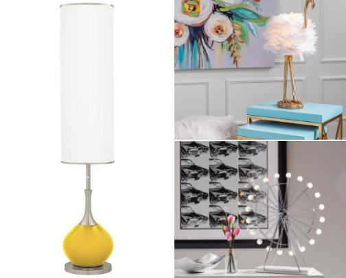 Absolutely quirky crazy cool lamps cover photo collage