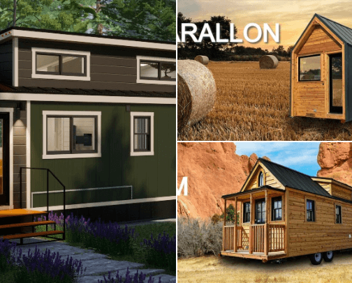 Tiny Homes & Campers cover photo collage