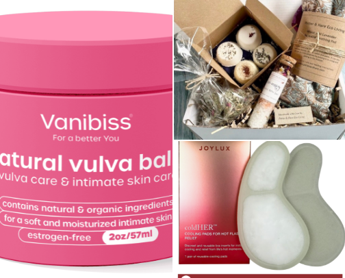 Menopause & Perimenopause Support - Must Have Items cover photo collage