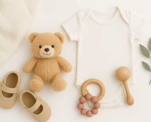 Baby registry must-haves cover photo collage