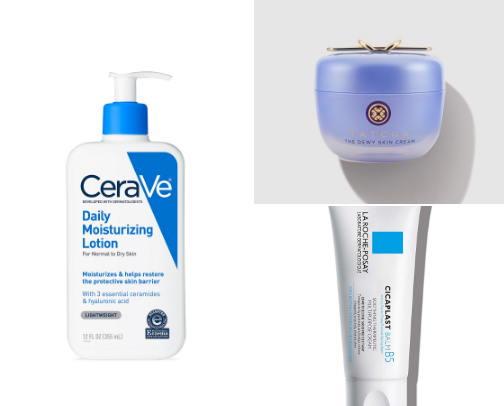 Skincare for clear, glowing, hydrated skin cover photo collage