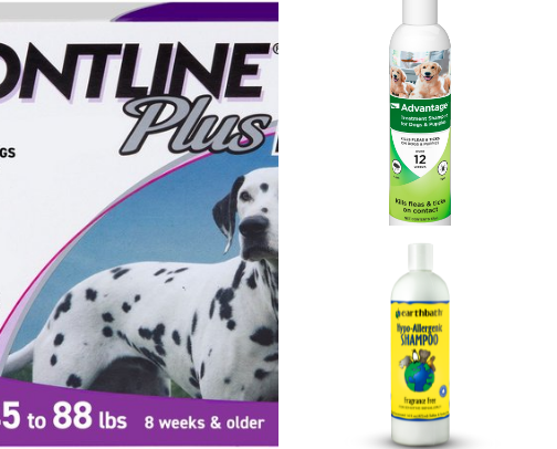 Flea and tick recommendations cover photo collage