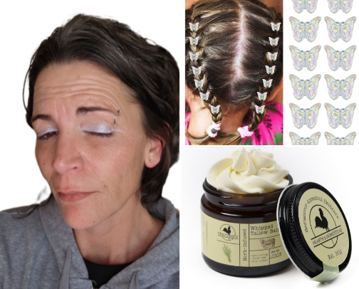 Dry Skin Face, Hair, Jewelry, and Teeth cover photo collage