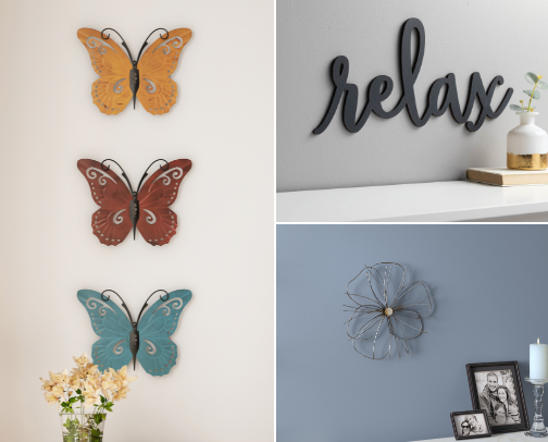 Wall Accents Under $50 cover photo collage