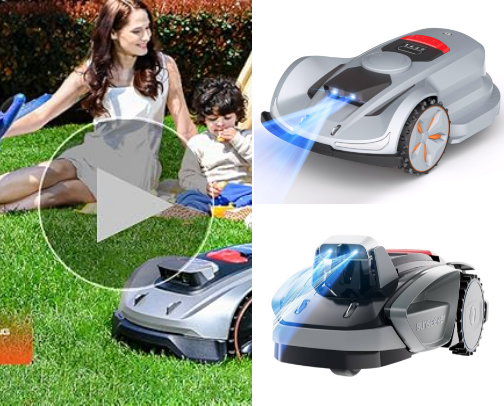 Lawn Care Products cover photo collage