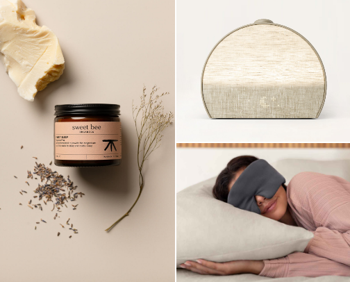 The Nervous System Nightstand: My Sleep Sanctuary cover photo collage