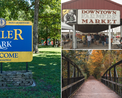 Things To Do in Paducah Kentucky cover photo collage
