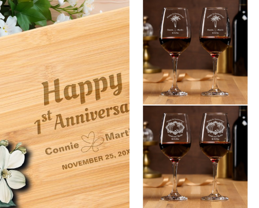 Ideas for Wedding Anniversary Gifts! cover photo collage