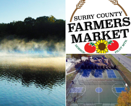 Favorite places in Pilot Mountain and Mt. Airy, NC cover photo collage