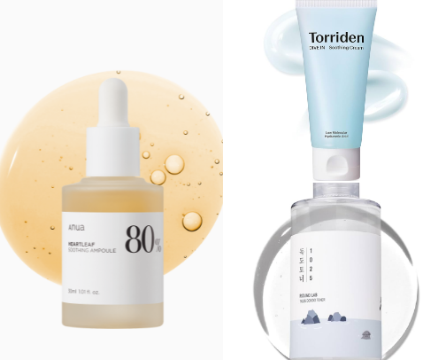 FAVE SKINCARE (for dry skin) cover photo collage