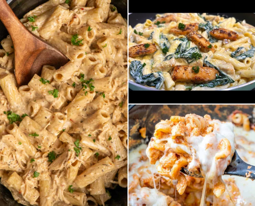 Easy Recipes cover photo collage