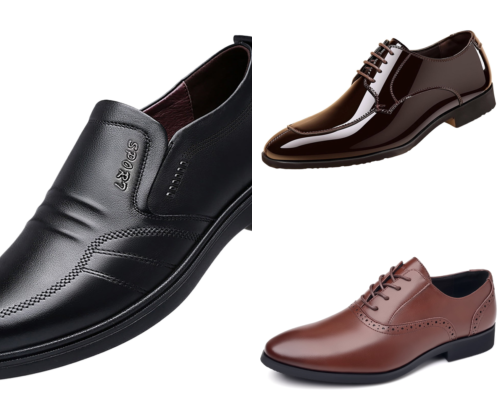 Men's Shoes for Every Occasion cover photo collage