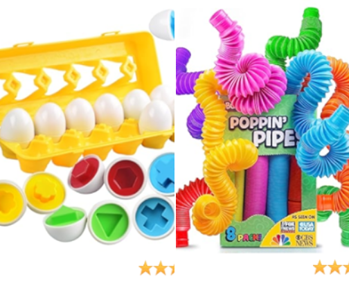 Kids Educational Toys cover photo collage