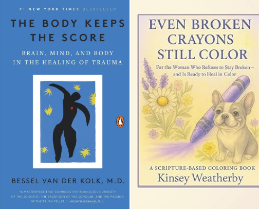 📚 Healing Out Loud, One Piece at a Time! cover photo collage