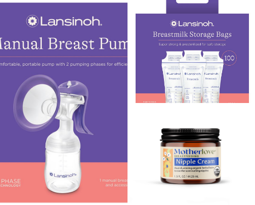 Baby Items cover photo collage