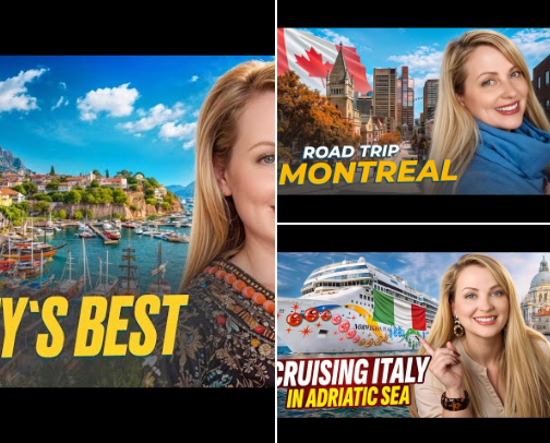 Travel Vlogs & Exotic Trips cover photo collage