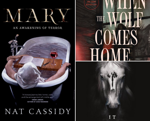 Horror Books ALL DAY! cover photo collage