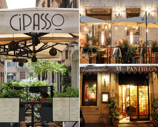 My Favorite Places to Eat in Rome 🇮🇹 cover photo collage