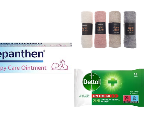 Hygiene and Skincare under £5 cover photo collage