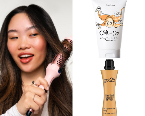 Haircare cover photo collage