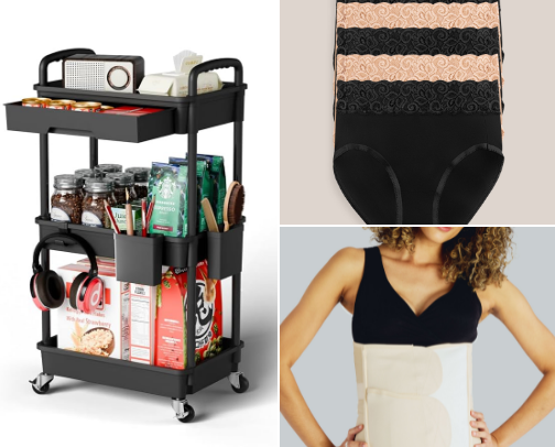 Postpartum must-haves cover photo collage