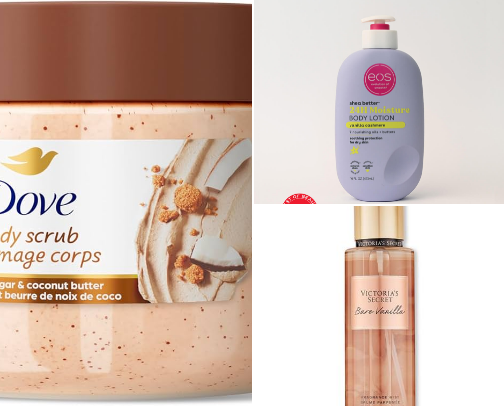 budget vanilla scent picks ✨🧁 cover photo collage