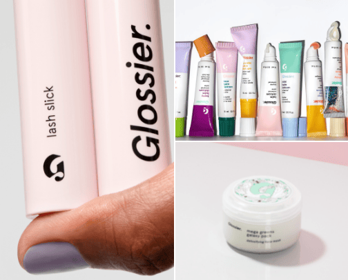 The Best Glossier Products! cover photo collage