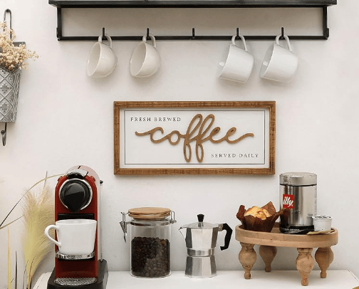 Coffee Bar Ideas cover photo collage
