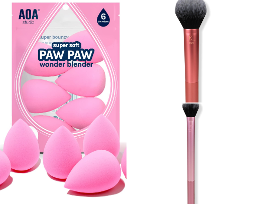 Makeup Tools and Accessories cover photo collage