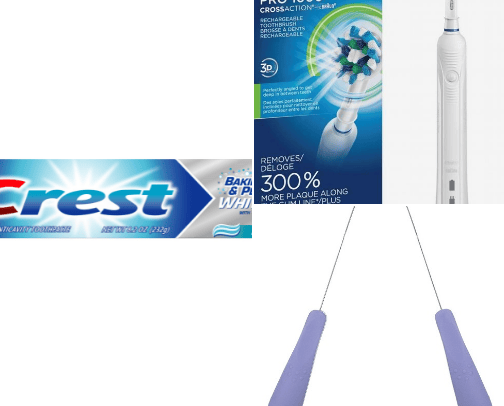 dental care cover photo collage