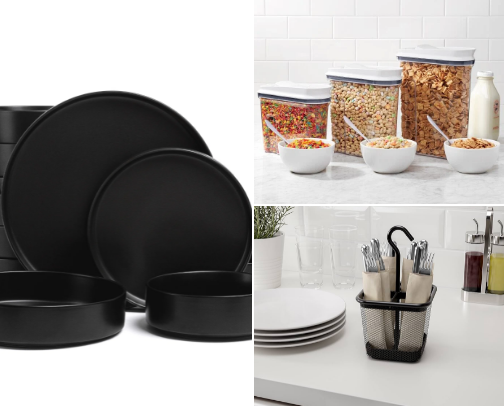 Kitchen Harmony: Practical Approaches to Organizing Your Cupboards, Fridge and home cover photo collage