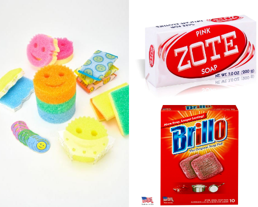 My most used cleaning supplies 🧽 🧼 cover photo collage