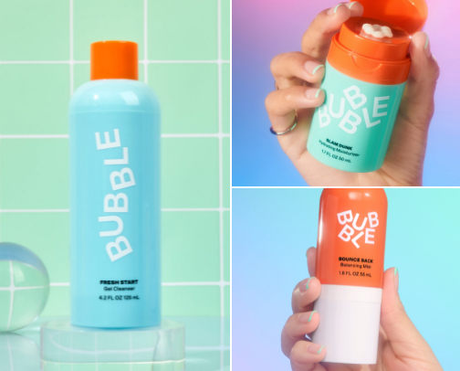 Discovered Bubble Skincare’s gentle, hydrating, and effective products for healthy and glowing skin cover photo collage