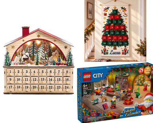 Countdown to the Holidays! My Favorite Advent Calendars... cover photo collage