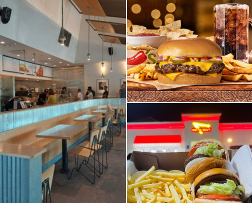 My top fast food chains cover photo collage