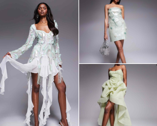 Breathtaking evening dresses✨👗 cover photo collage