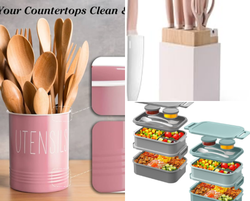 For the Kitchen cover photo collage