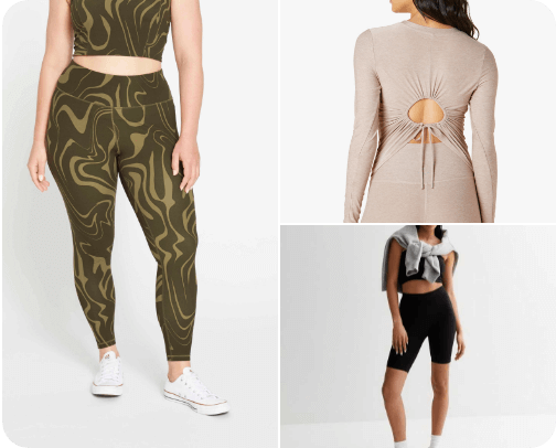 Gym outfit ideas cover photo collage
