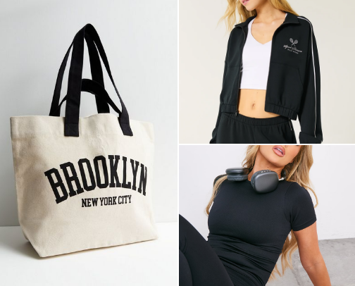 Gym outfit ideas cover photo collage