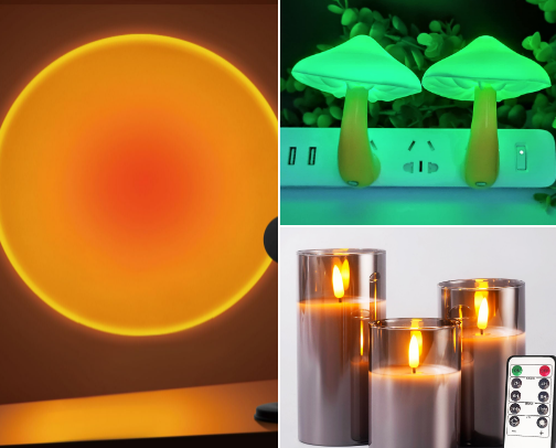 Vibes & Comfort: Items That Make a Home cover photo collage