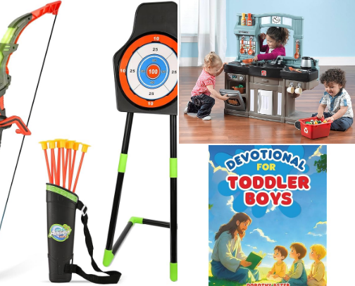 Kiddo Kingdom: Toys, Clothes, and More! cover photo collage