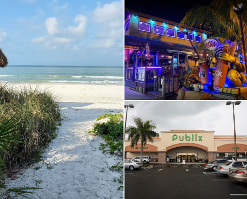 Places to go in Cape Coral Florida area cover photo collage