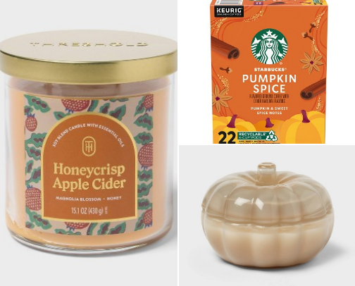 Budget friendly fall home decor and fall food! cover photo collage