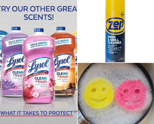 Cleaning products you need cover photo collage