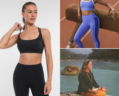 My yoga favorites! cover photo collage